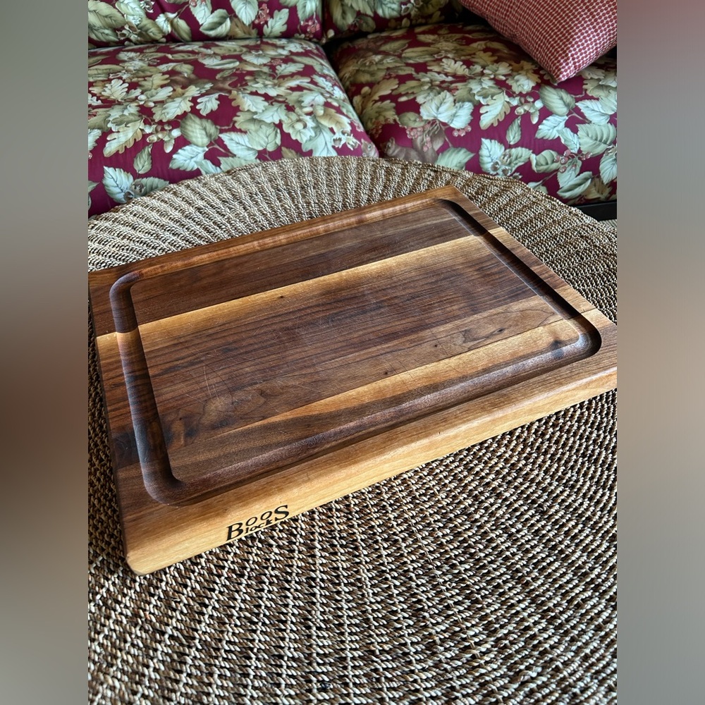 Boos Block Charcuterie Board (20in x 15in x 1.5in)